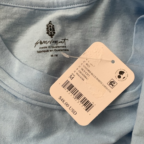 FP MOVEMENT Inspire Buti Logo Tee Oxford Blue - Picture 10 of 11